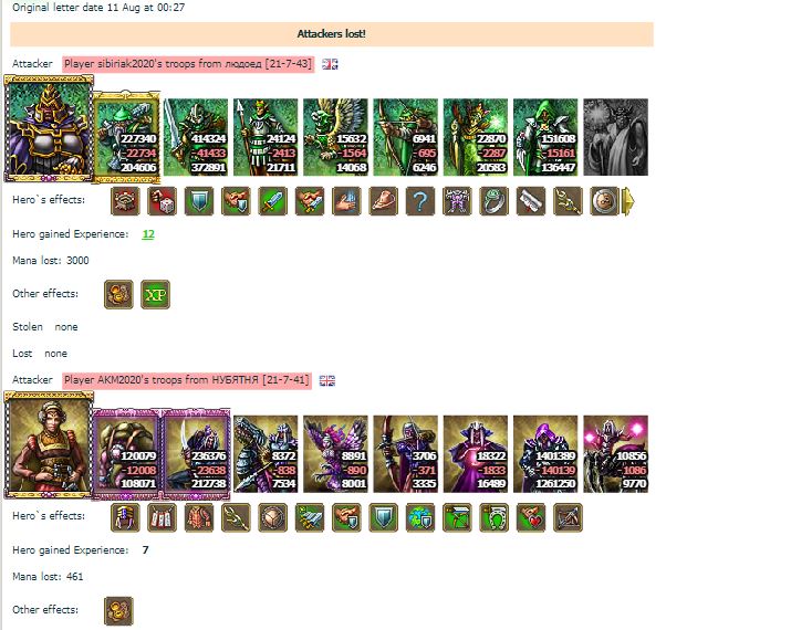 Нападение самых сильных воинов